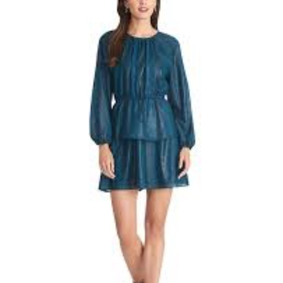 RACHEL Rachel Roy Rylee Tiered-Skirt Dress - Picture 1 of 9